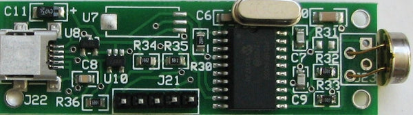 Non-contact Infrared (Local / Remote), Ambient Temperature and Relative Humidity sensors to USB output - Model LFS108D series