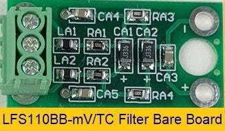 LFS110BB - mV/Thermocouple Noise reduction filter board